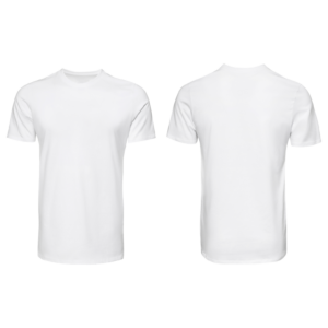 Camiseta Básica em Malha 100% Algodão Branca