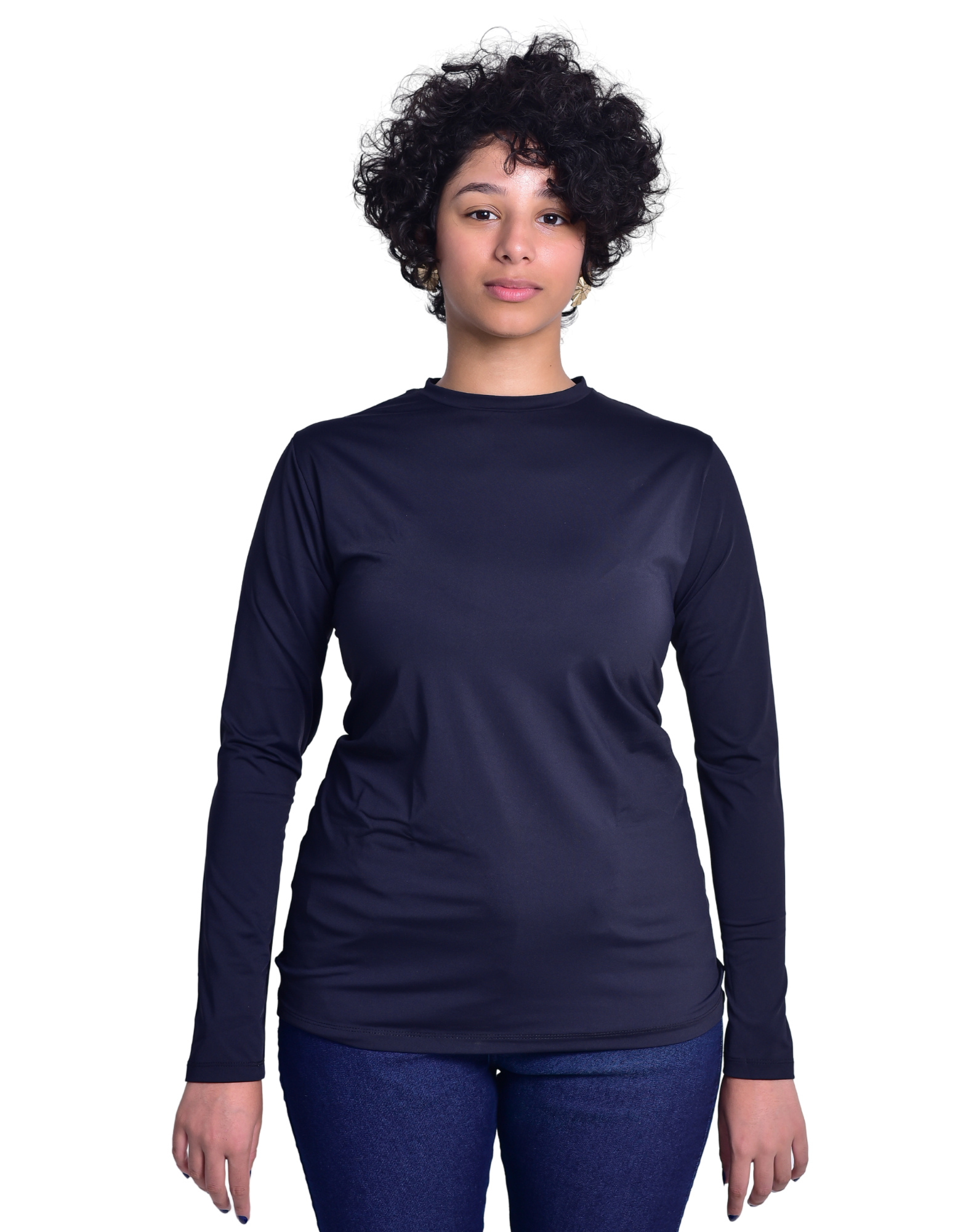 UV Camiseta Feminina Preta