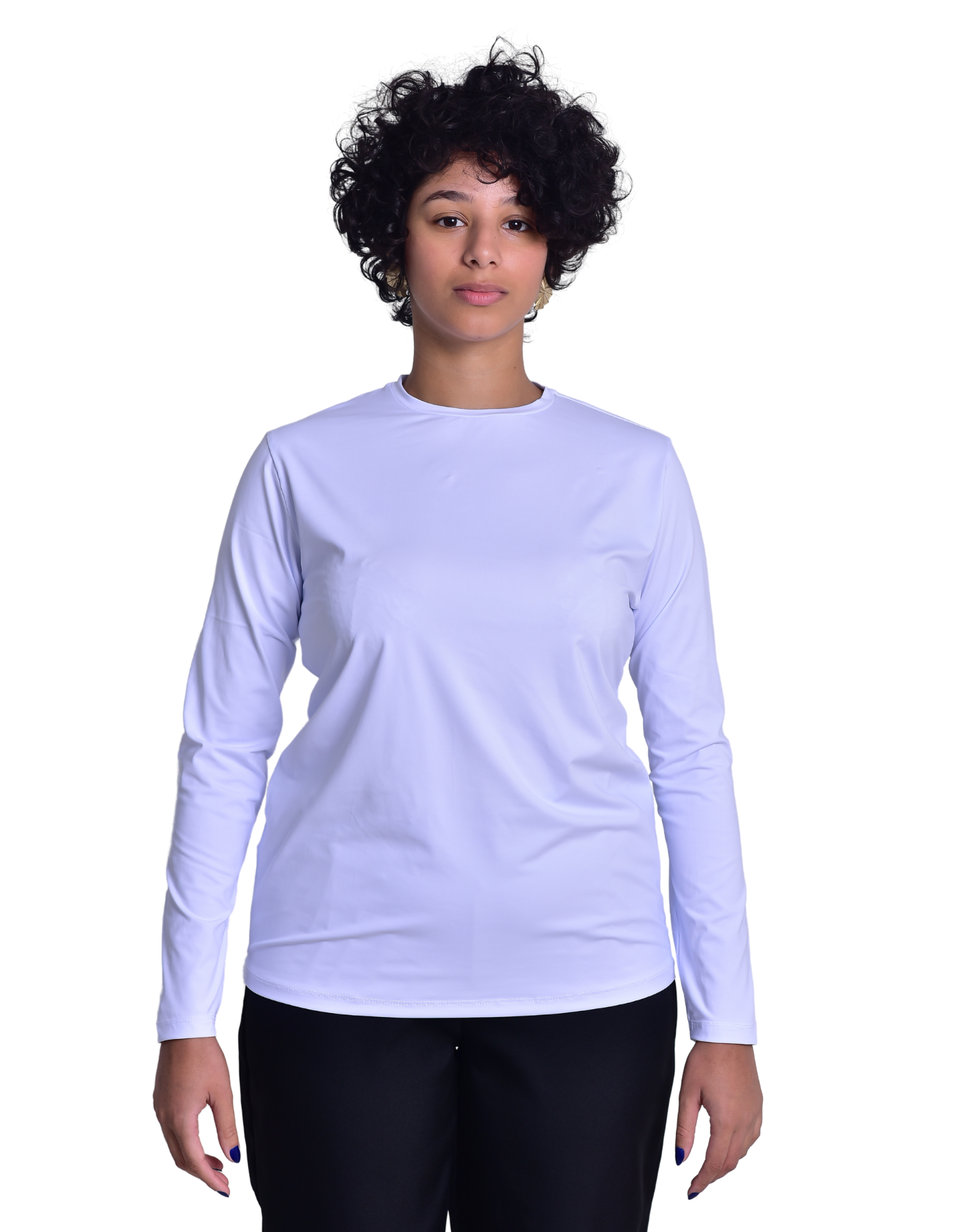 UV Camiseta Feminina Branca