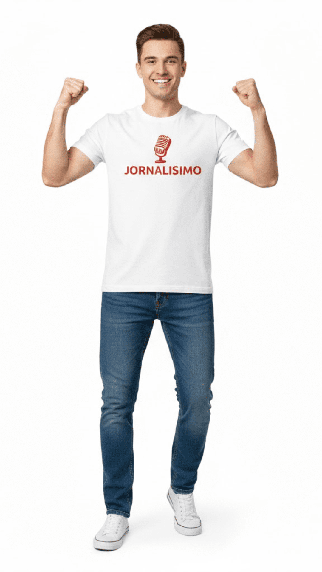 camiseta personalizada jornalismo