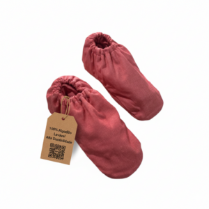 propé 100% algodão lavável vermelho perola
