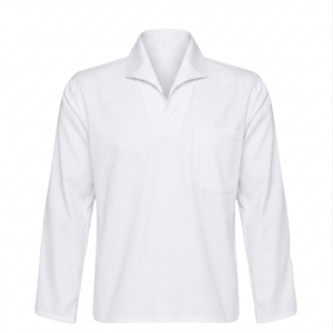 Camiseta Produção Gola Italiana Branca