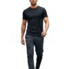 Camiseta Básica Poliviscose Preta