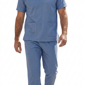 Conjunto Hospitalar Scrubs Azul Claro