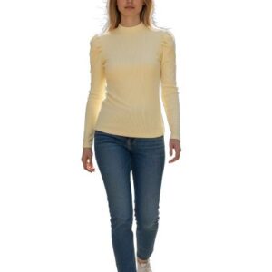 Blusa Feminina Manga Princesa Creme