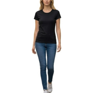 Camiseta T-shirts Poliviscose Preta