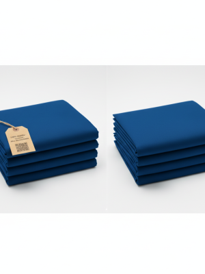 Kit 8 campos cirurgicos simples azul Royal