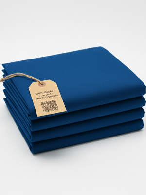 Kit 4 campos cirurgicos simples azul Royal