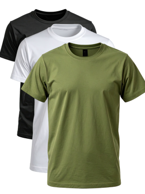 kit preto branco verde