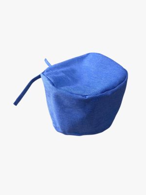 touca hospitalar azul 100/ algodão